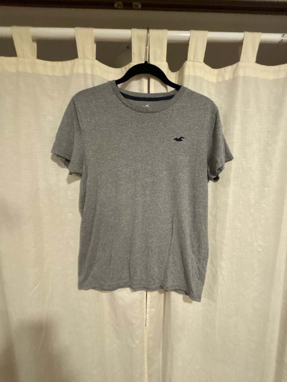 Hollister Must Have Collection Crew Neck T-Shirt Gray Heather